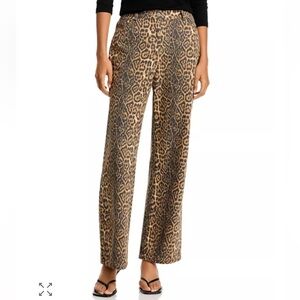 Lucy Paris Cheetah Five Pocket Pants -M